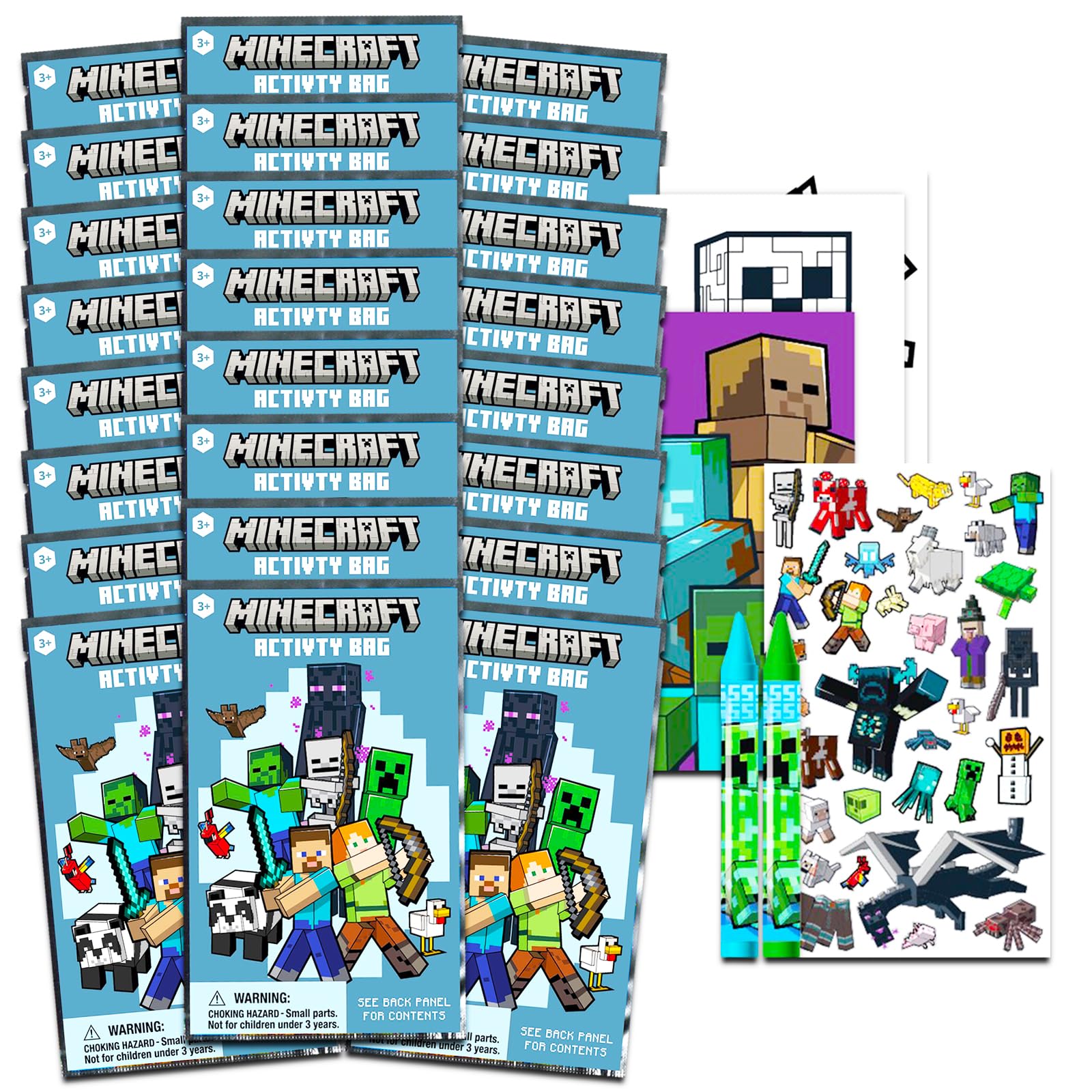 Mine Craft Party Favors